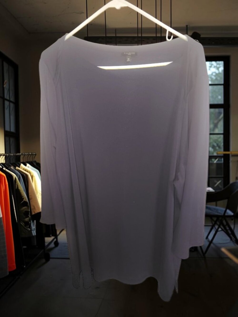 Talbots 1x long Nylon Shirt